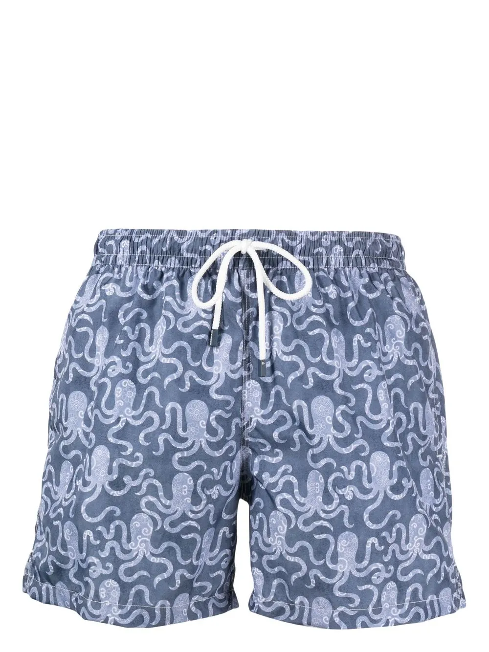 

Fedeli octopus-print swim short - Blue