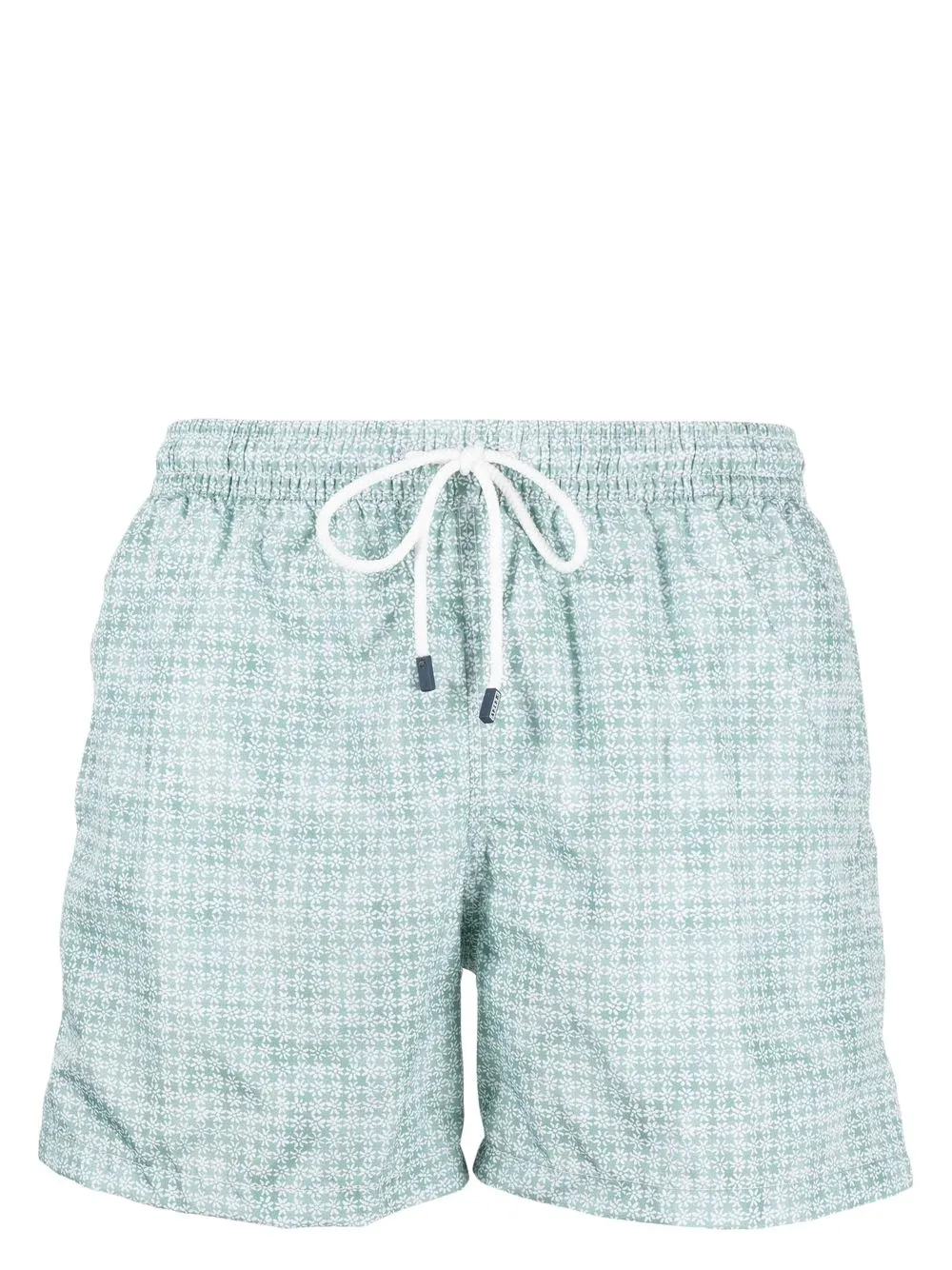 

Fedeli shorts de playa con estampado floral - Verde