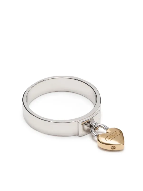 heart-padlock ring