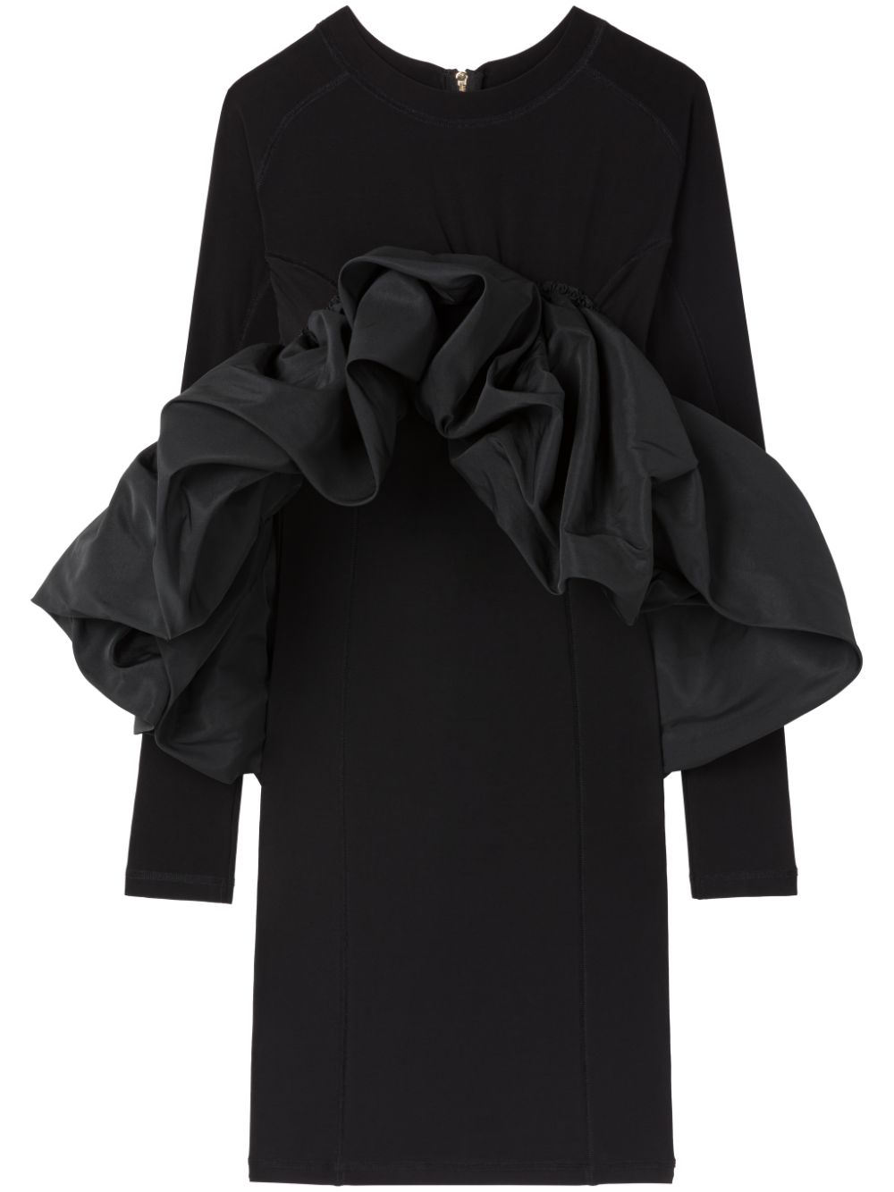 AZ FACTORY x Lutz Huelle Norman ruffle-detail Midi Dress - Farfetch