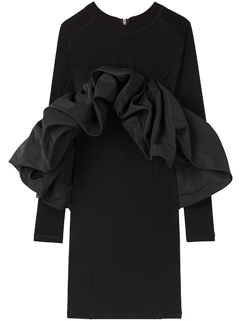 AZ FACTORY x Lutz Huelle Norman ruffle-detail midi dress