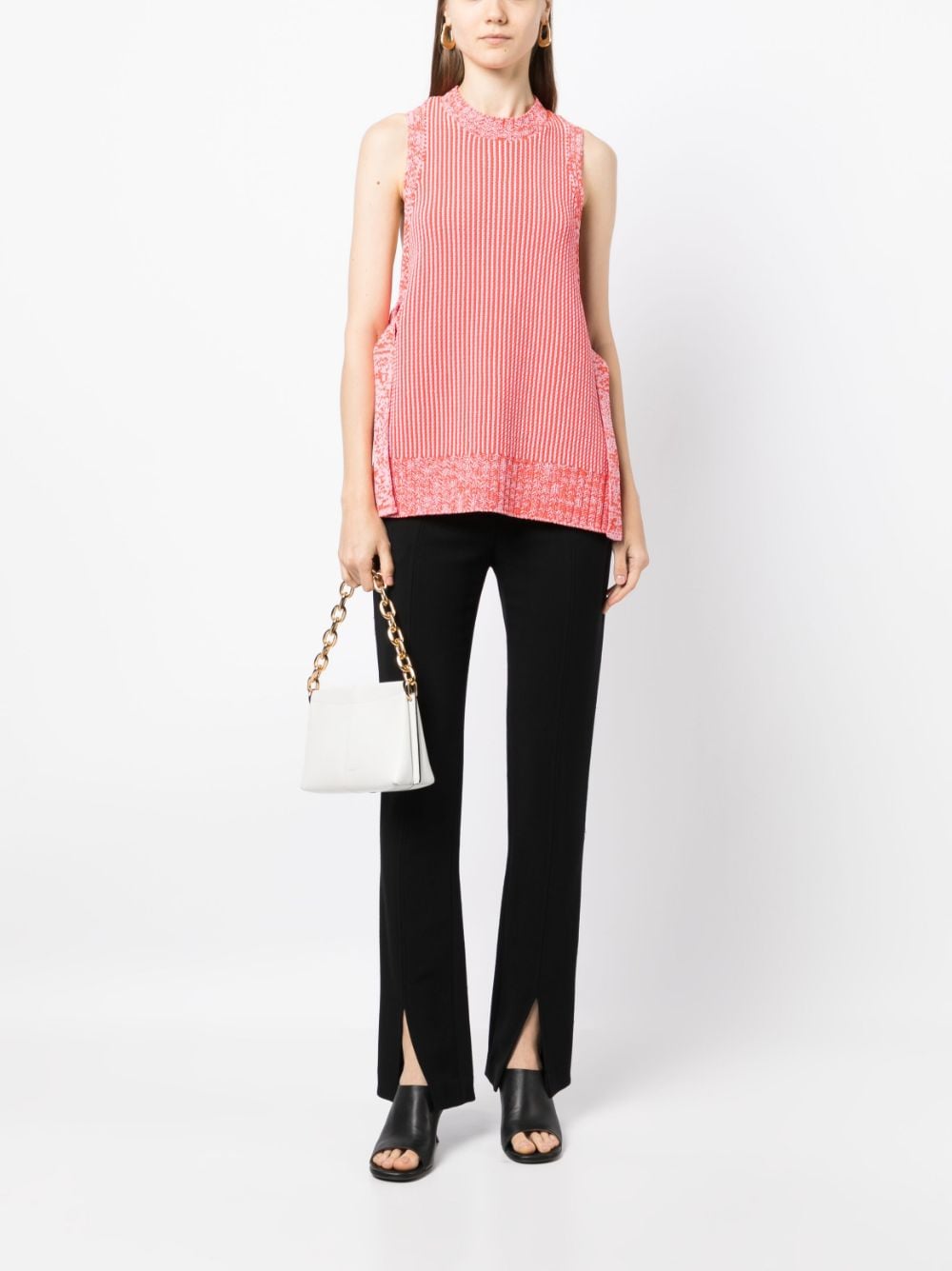 3.1 Phillip Lim Mouwloze top - Roze