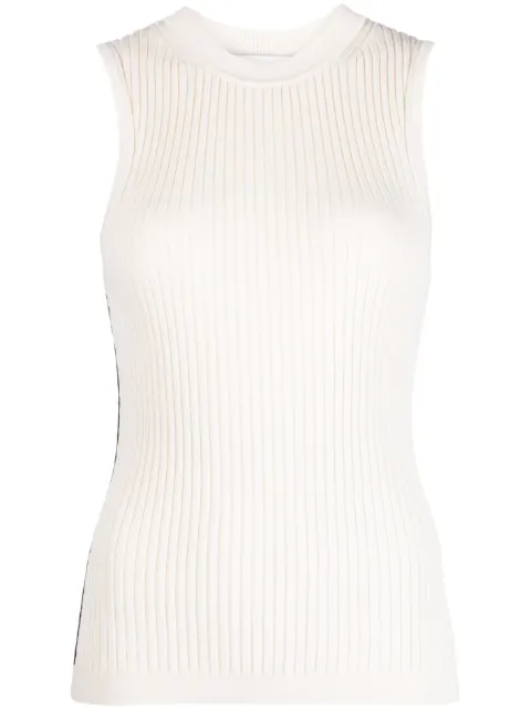 3.1 Phillip Lim sleeveless ribbed-knit top