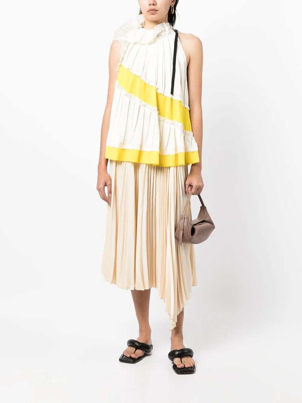 3.1 Phillip Lim Mouwloze blouse - Beige