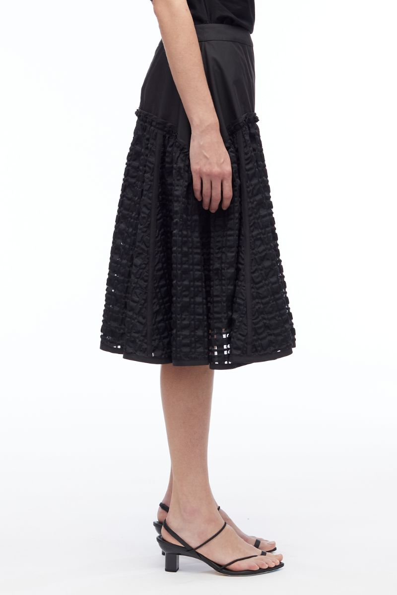 Taffeta Check Midi Skirt | 3.1 Phillip Lim Official Site