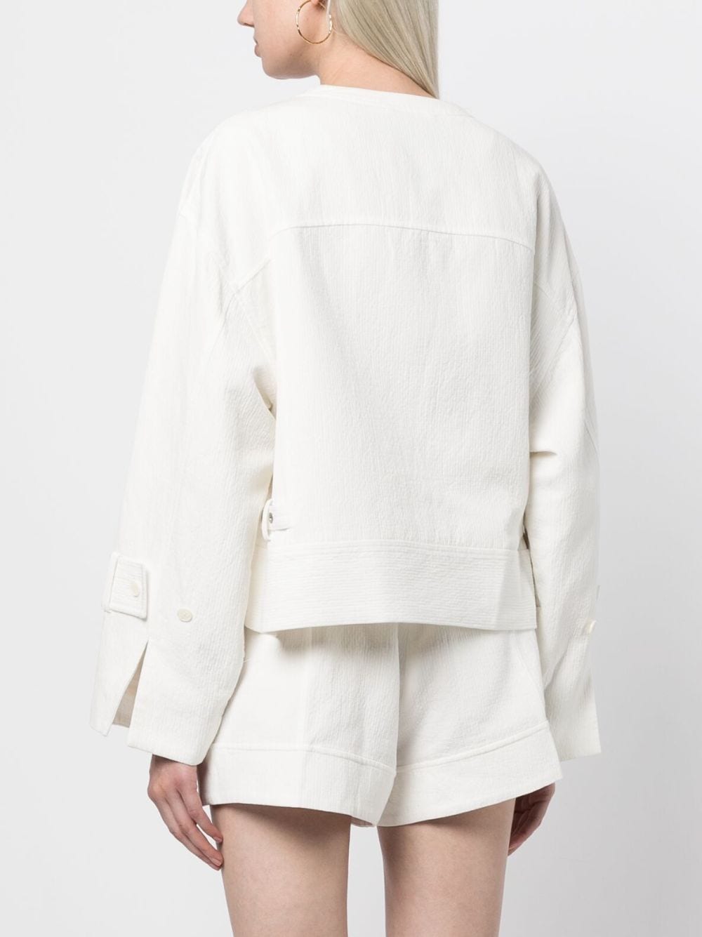 3.1 Phillip Lim Boxy cotton-linen Utility Jacket - Farfetch