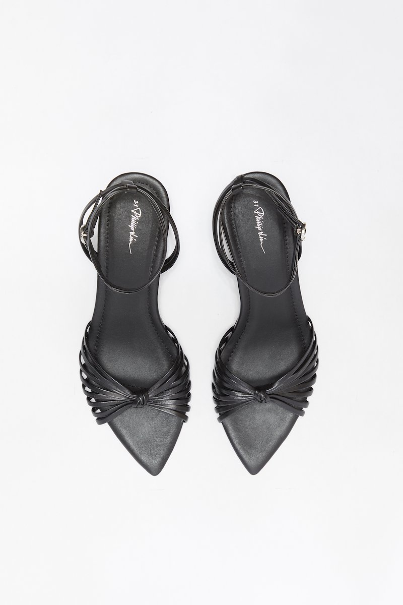 Verona Sandal-black #1 Verona Sandal, Verona 60mm leather sandals from 3.1 PHILLIP LIM featuring black, calf leather, branded leather insole, open toe, buckle-fastening ankle strap and mid block heel.- 1