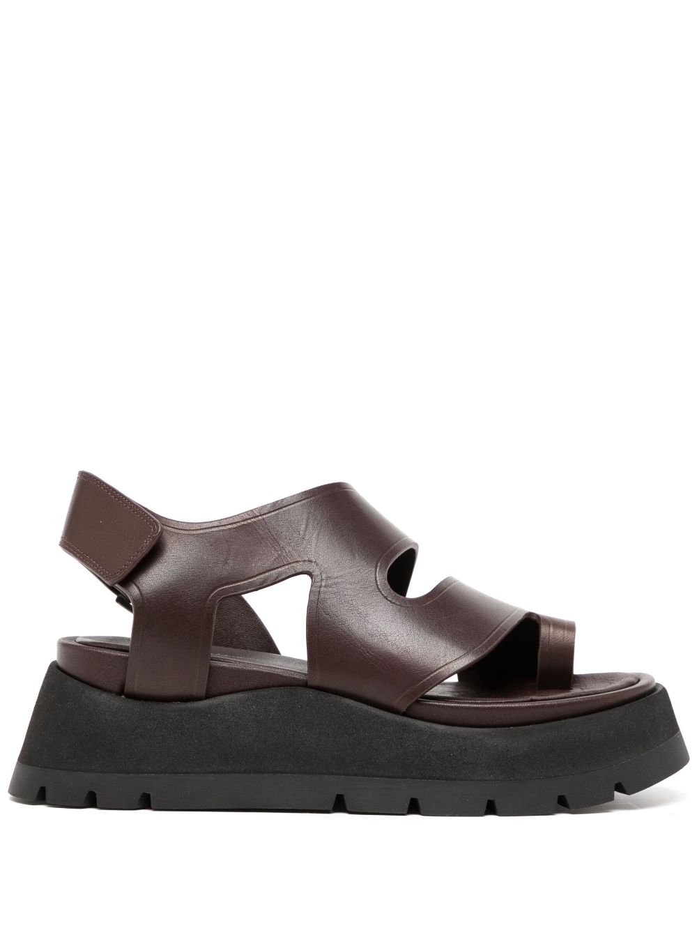 3.1 Phillip Lim / フィリップ リム Kate Lug-sole Sandals In Brown