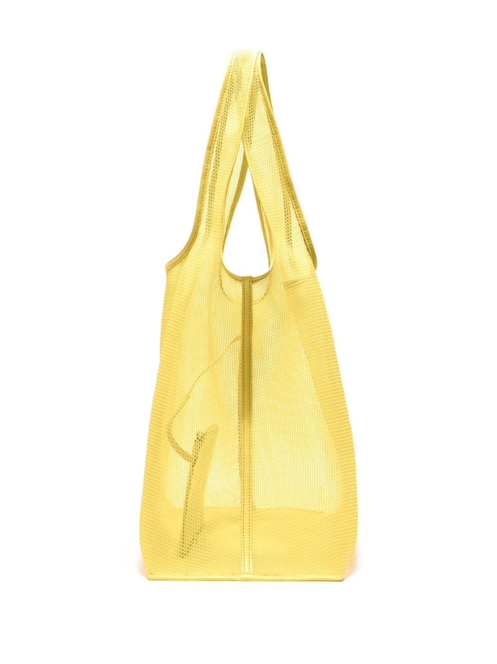 Shop 3.1 Phillip Lim / フィリップ リム Open-top Mesh Tote Bag In Yellow