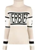 Perfect Moment intarsia-knit roll-neck jumper - Neutrals
