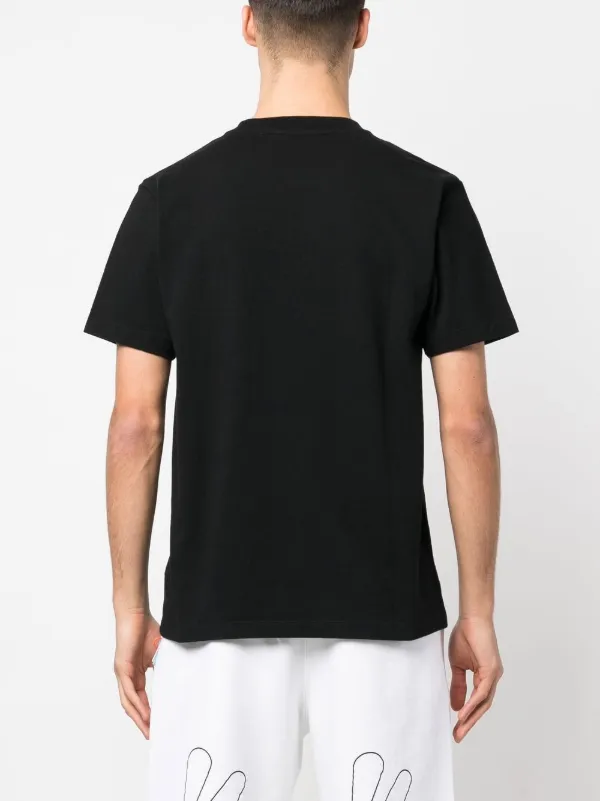 T-Angie cut-out logo T-shirt