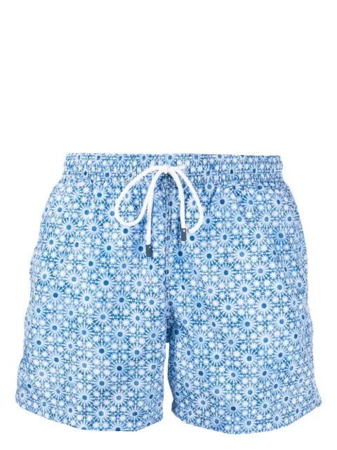 Fedeli shorts de playa con estampado floral