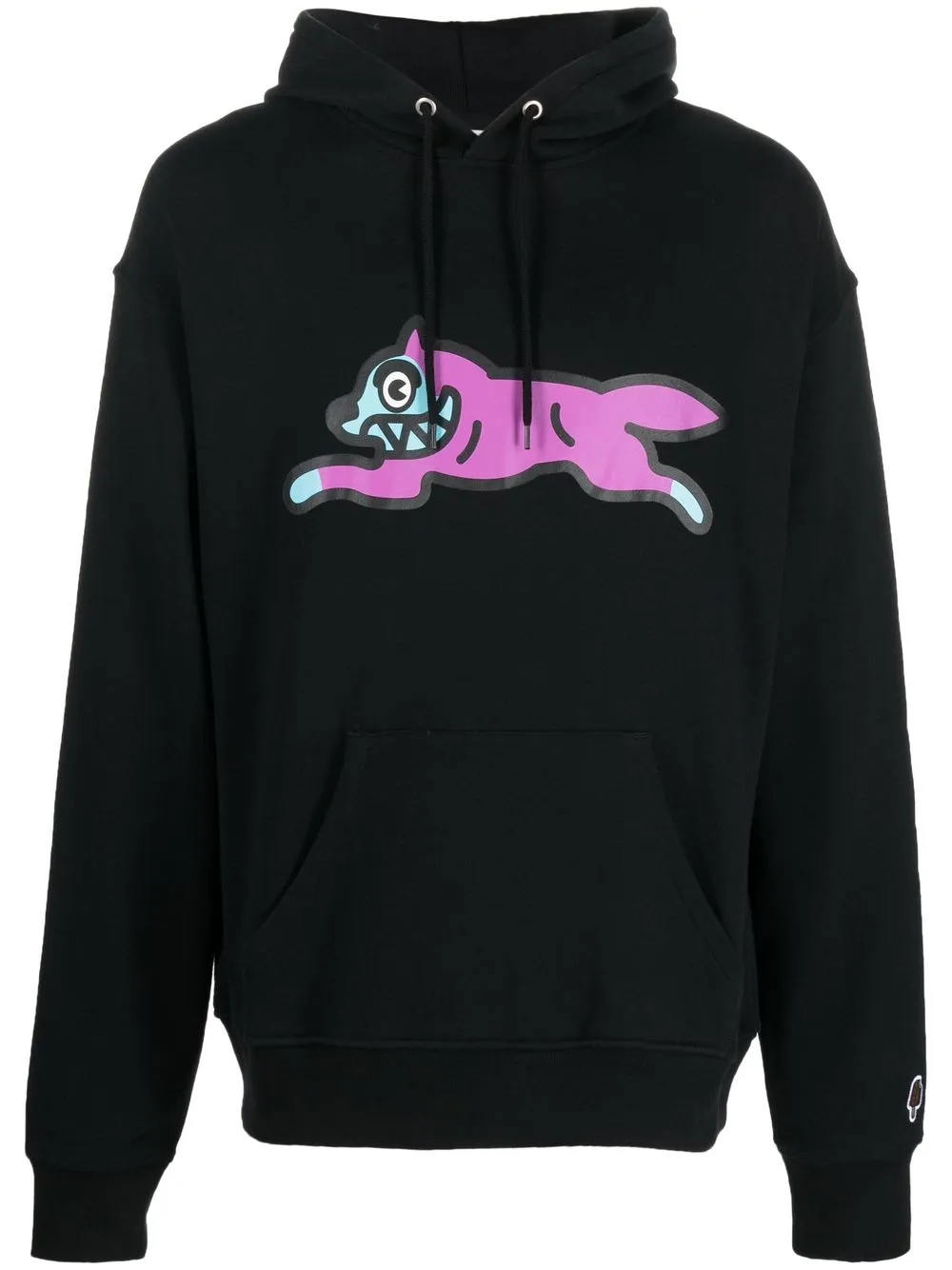 

ICECREAM graphic-print drawstring hoodie - Black