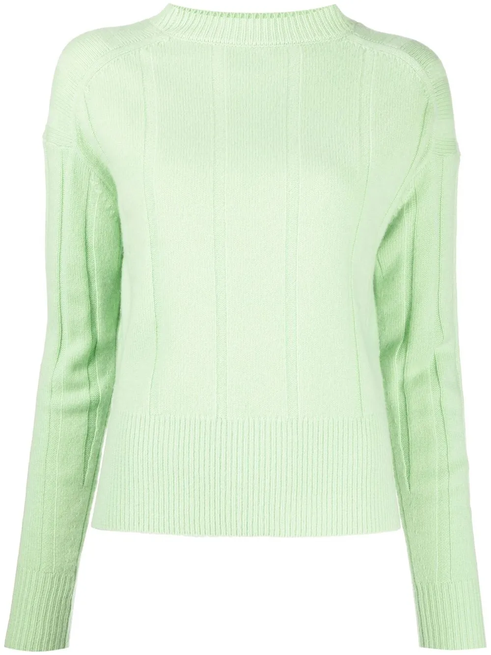 

JOSEPH ribbed-knit long-sleeved jumper - Green