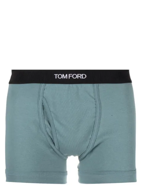 TOM FORD logo-waistband detail boxers