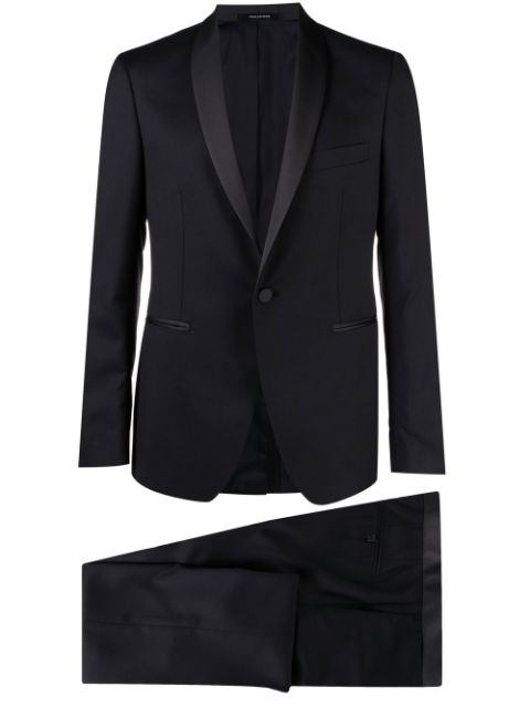 Tagliatore tailored single-breasted dinner suit Men