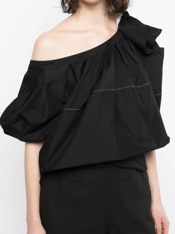 3.1 Phillip Lim gathered-detail off-shoulder Blouse - Farfetch