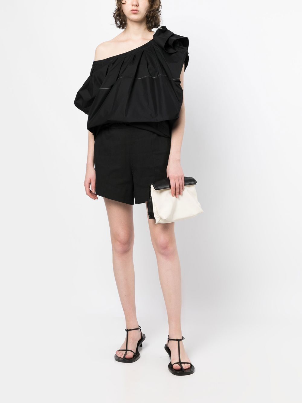 3.1 Phillip Lim Off-shoulder blouse - Zwart