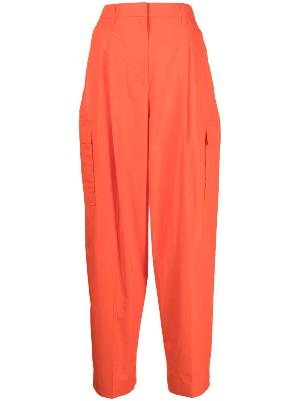 3.1 Phillip Lim / フィリップ リム Poplin-texture Cargo Trousers In Orange
