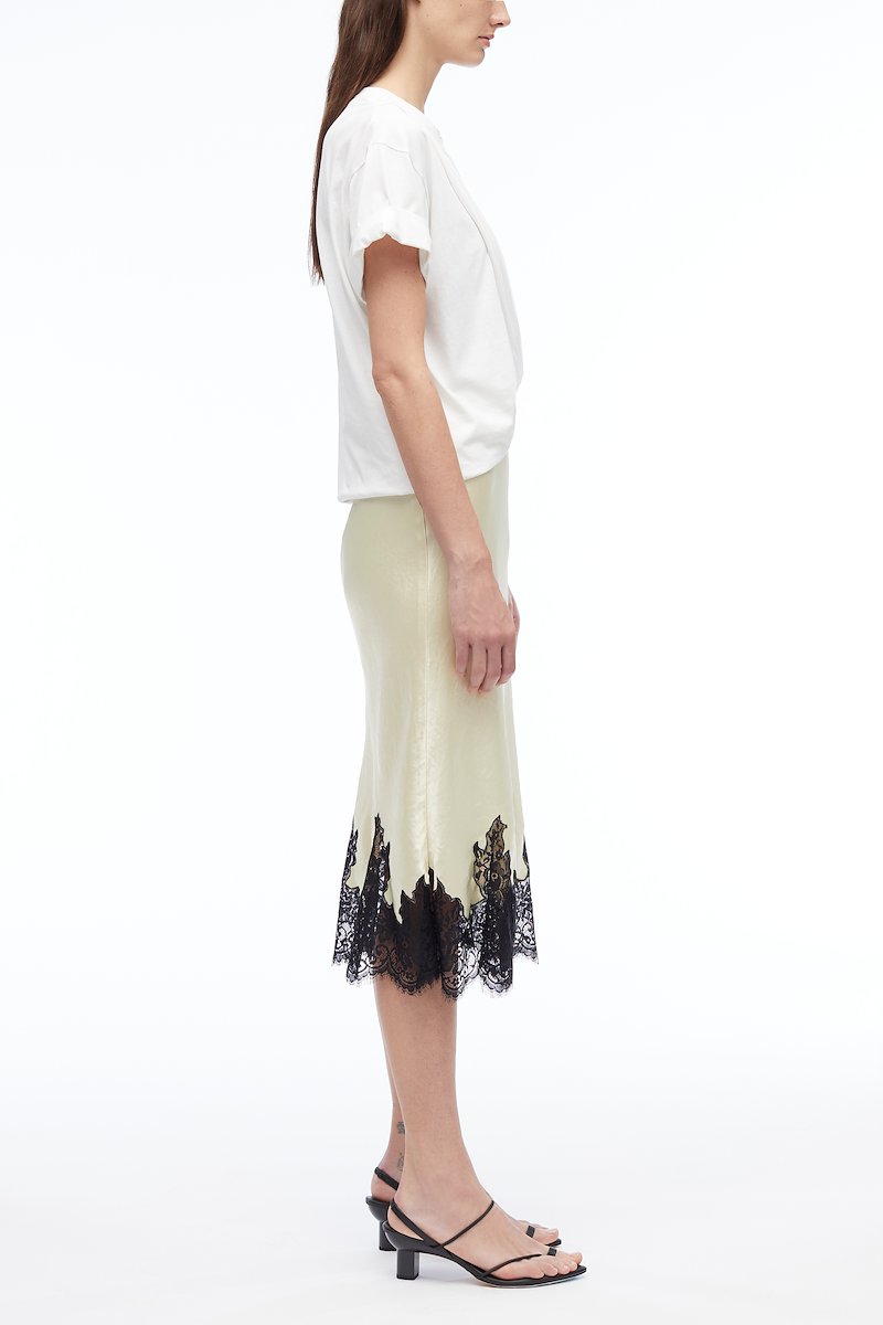 Draped T-Shirt Slip Combo Dress-neutrals #1 Draped T-Shirt Slip Combo Dress, null- 1
