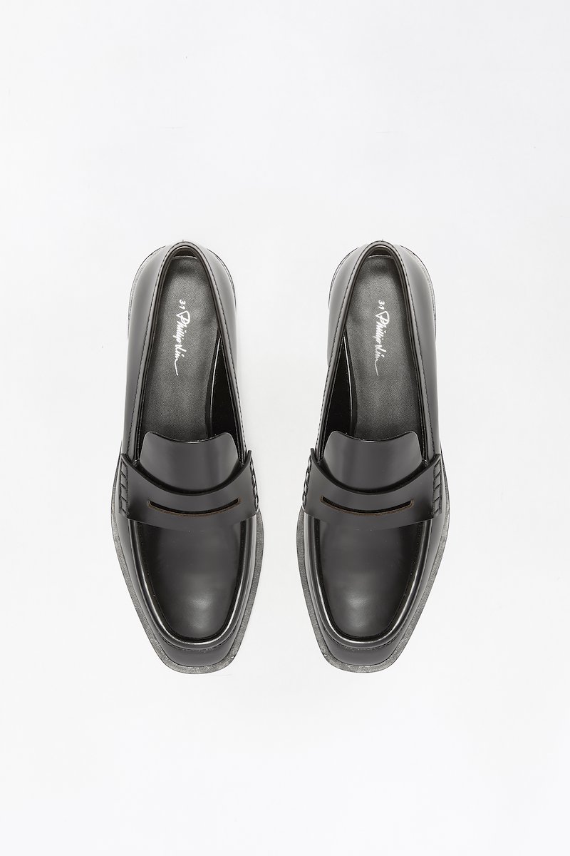 Alexa Penny Loafer in black | 3.1 Phillip Lim Official Site