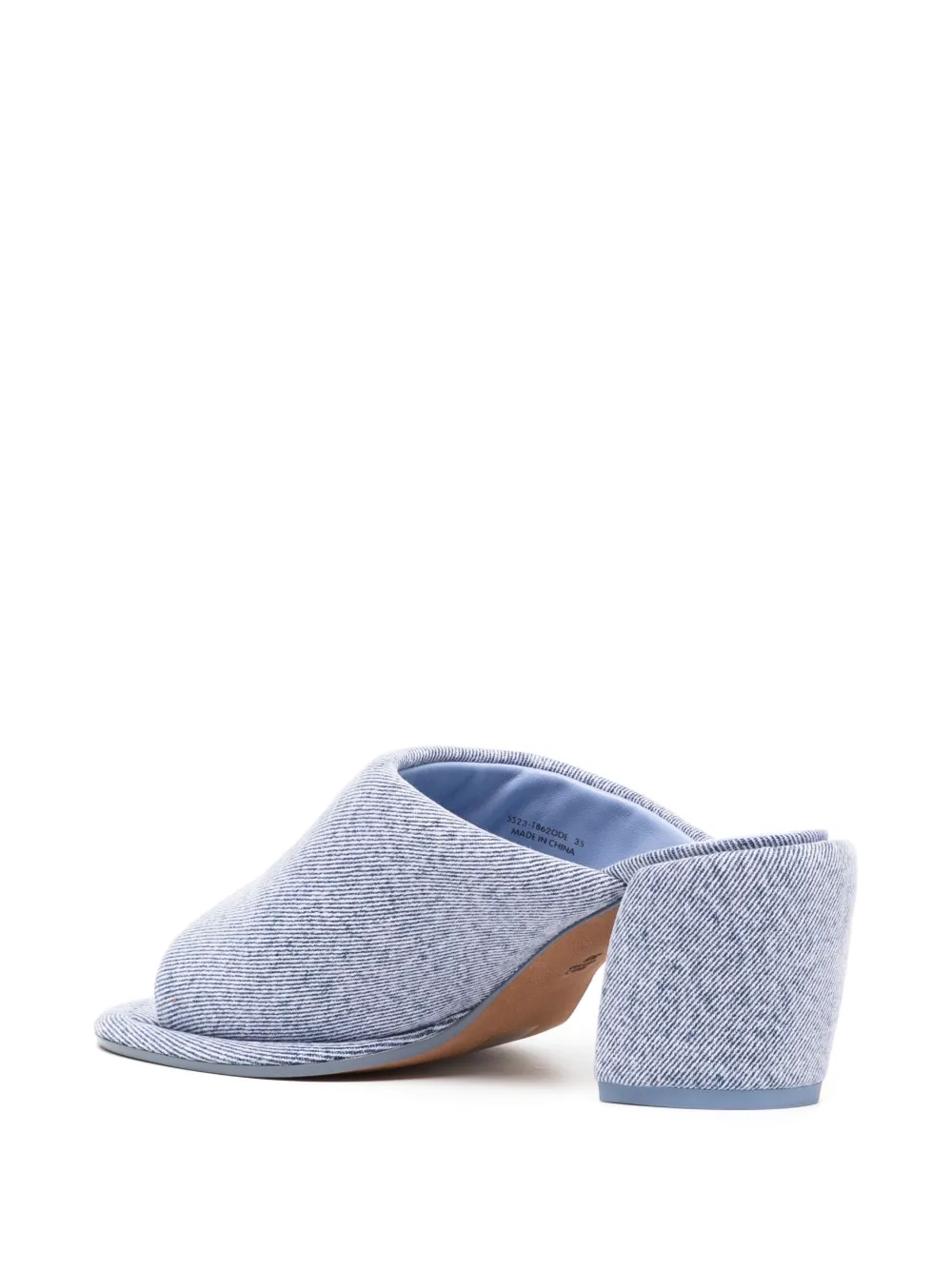 3.1 Phillip Lim Naomi Pillow Petite Mules Periwinkle 39 In Blue