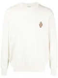 Marcelo Burlon County of Milan Sunset Cross crew neck jumper - White