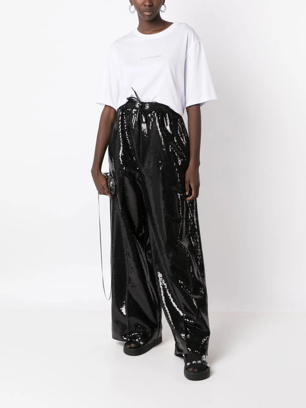 À La Garçonne Camiseta com estampa de logo | Camisetas | Image 2