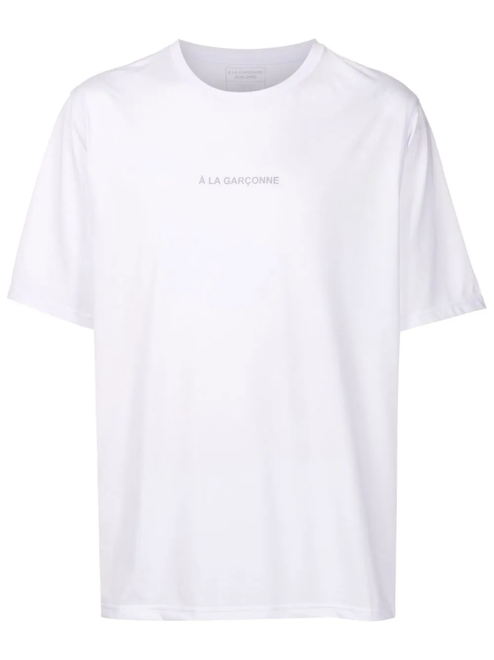 À La Garçonne Camiseta com estampa de logo | Branco | Image 1