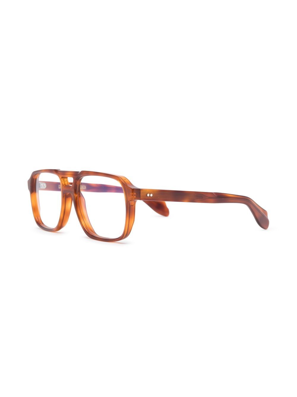 Cutler & Gross Bril met wayfarer montuur - Bruin