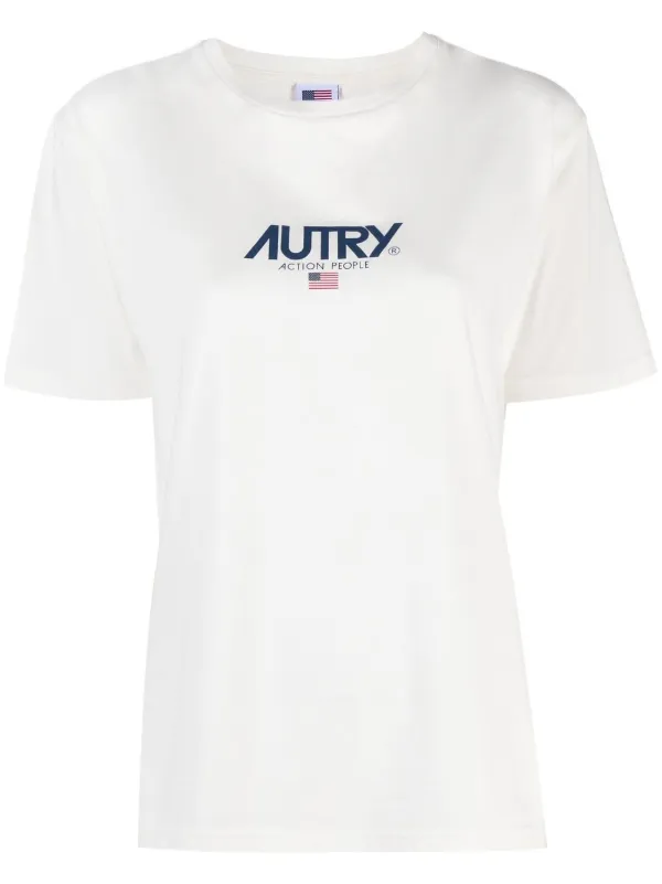 難あり AUTRY ロゴ Tシャツ ホワイト 難あり AUTRY ロゴ Tシャツ ホワイト