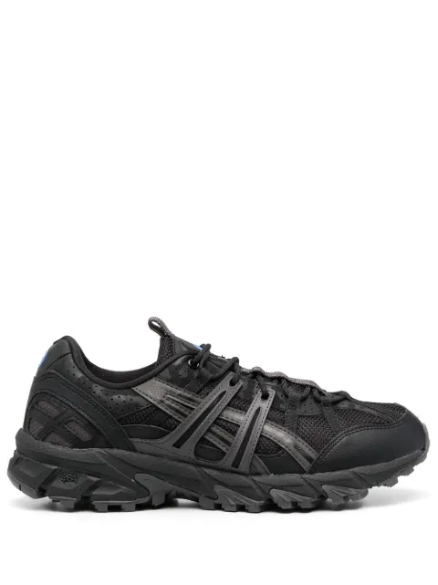 ASICS 로고 패치 레이스업 스니커즈
