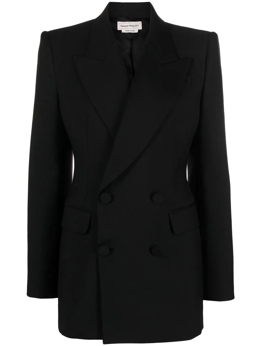 

Alexander McQueen peak-lapel double-breasted blazer - Black