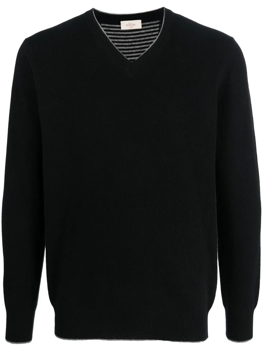 

Altea V-neck pullover jumper - Black