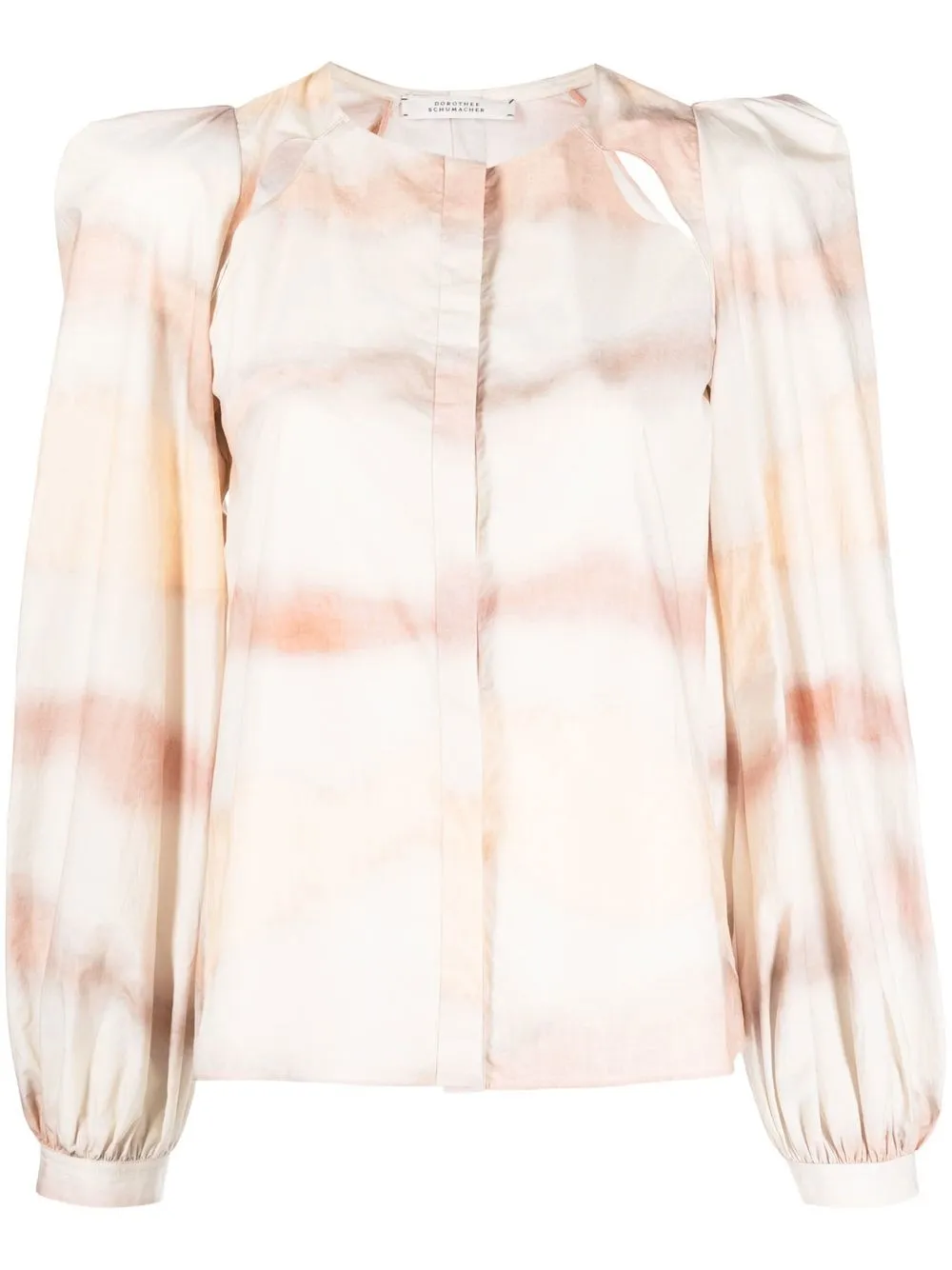 

Dorothee Schumacher ombre-print blouse - Rosado