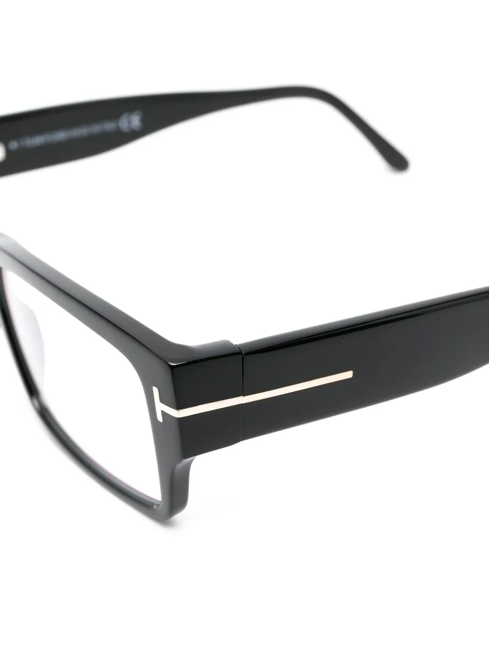 Tom Ford Ft5835-b Rectangle-frame Glasses In Black