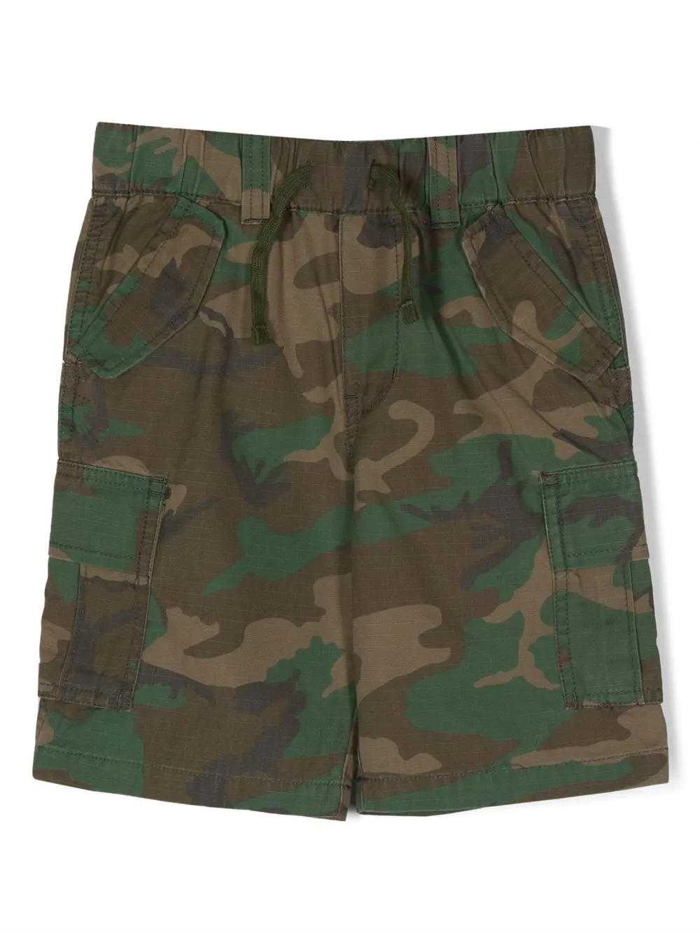 

Ralph Lauren Kids bermudas con estampado militar - Verde