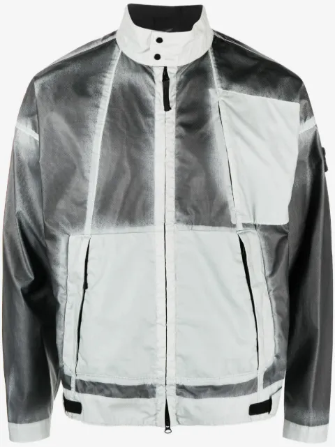 Stone Island chamarra rompevientos Mussola Gommata-TC