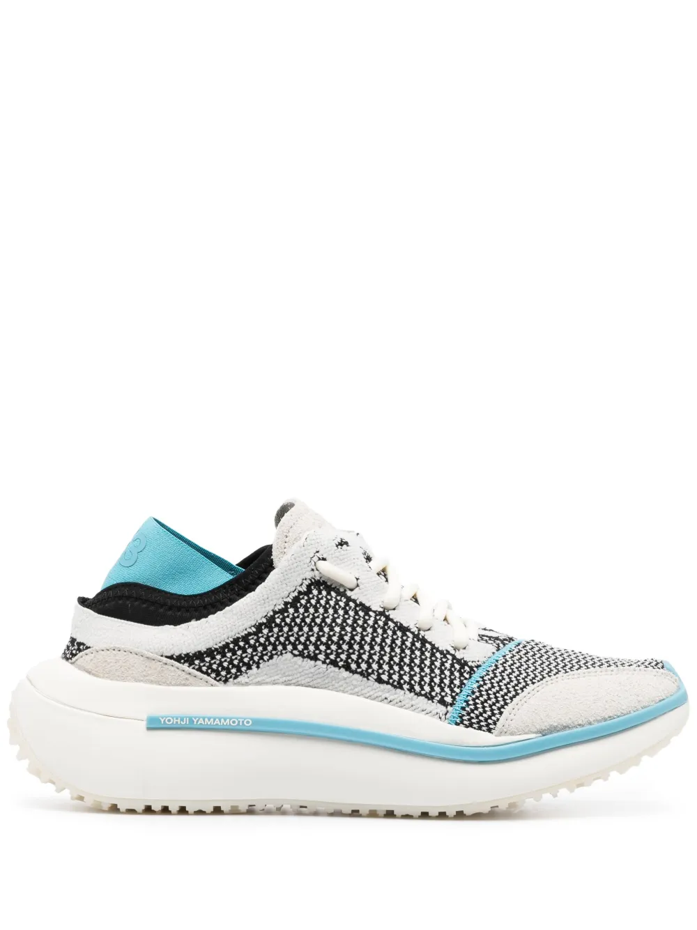 Y-3 x Adidas Qisan Knitted Sneakers - Farfetch