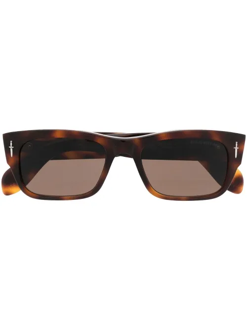 X The Great Frog lunettes de soleil à effet écaille de tortue - Cutler & Gross - Modalova