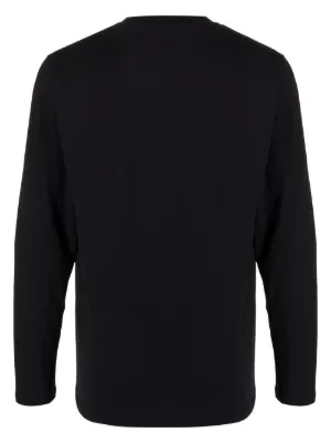 ★TOM FORD★ラウンドネック 長袖 Tシャツ TOM FORD ラウンドネック ロングTシャツ | ブラック | FARFETCH JP