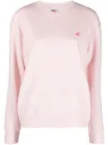 Autry logo-patch sweatshirt - Pink