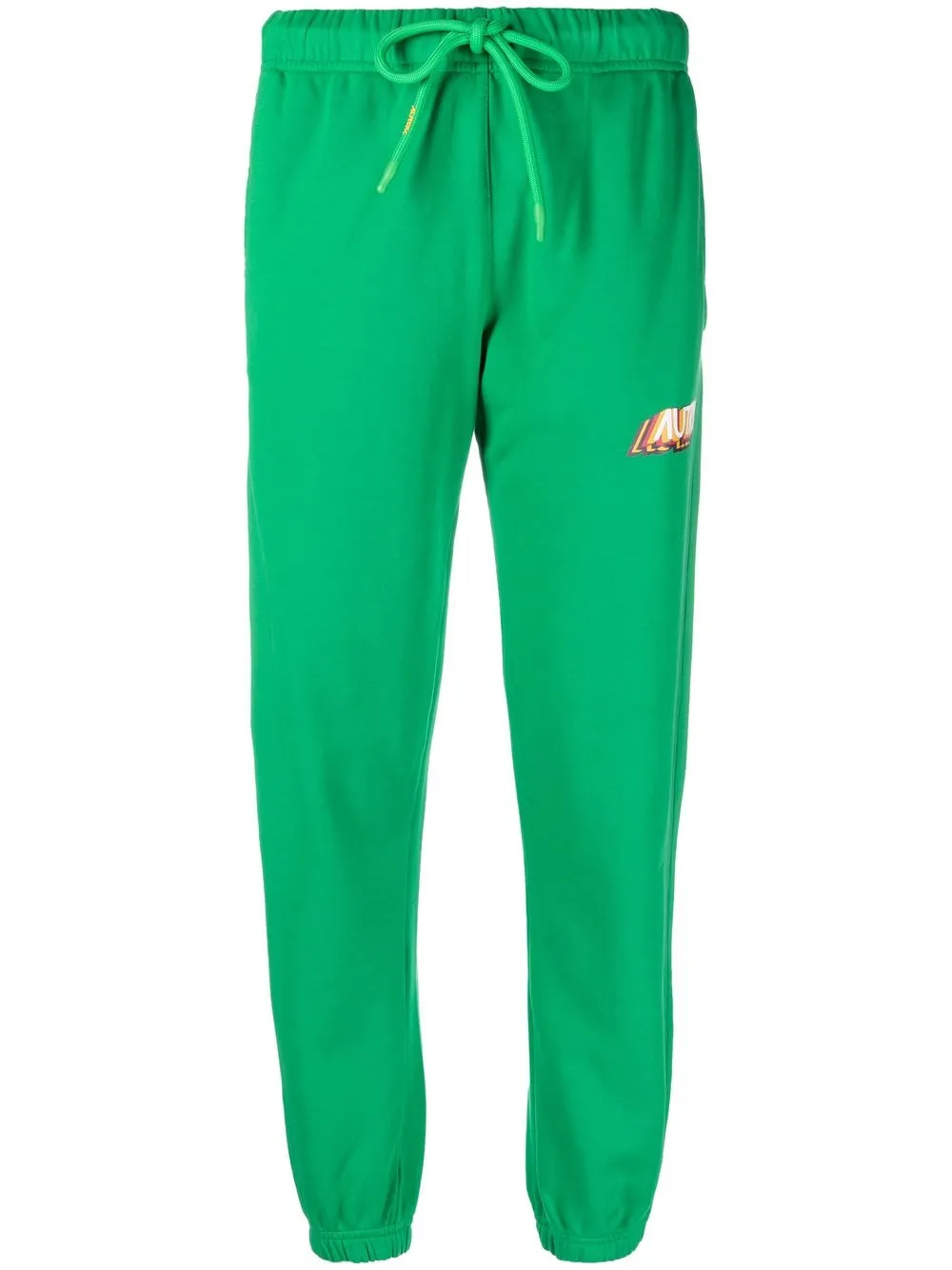 

Autry logo-print cotton track pants - Green