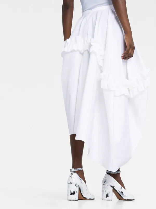 お値下げ！Machat Asymmetric Frill Skirt Machat Asymmetric Frill Skirt