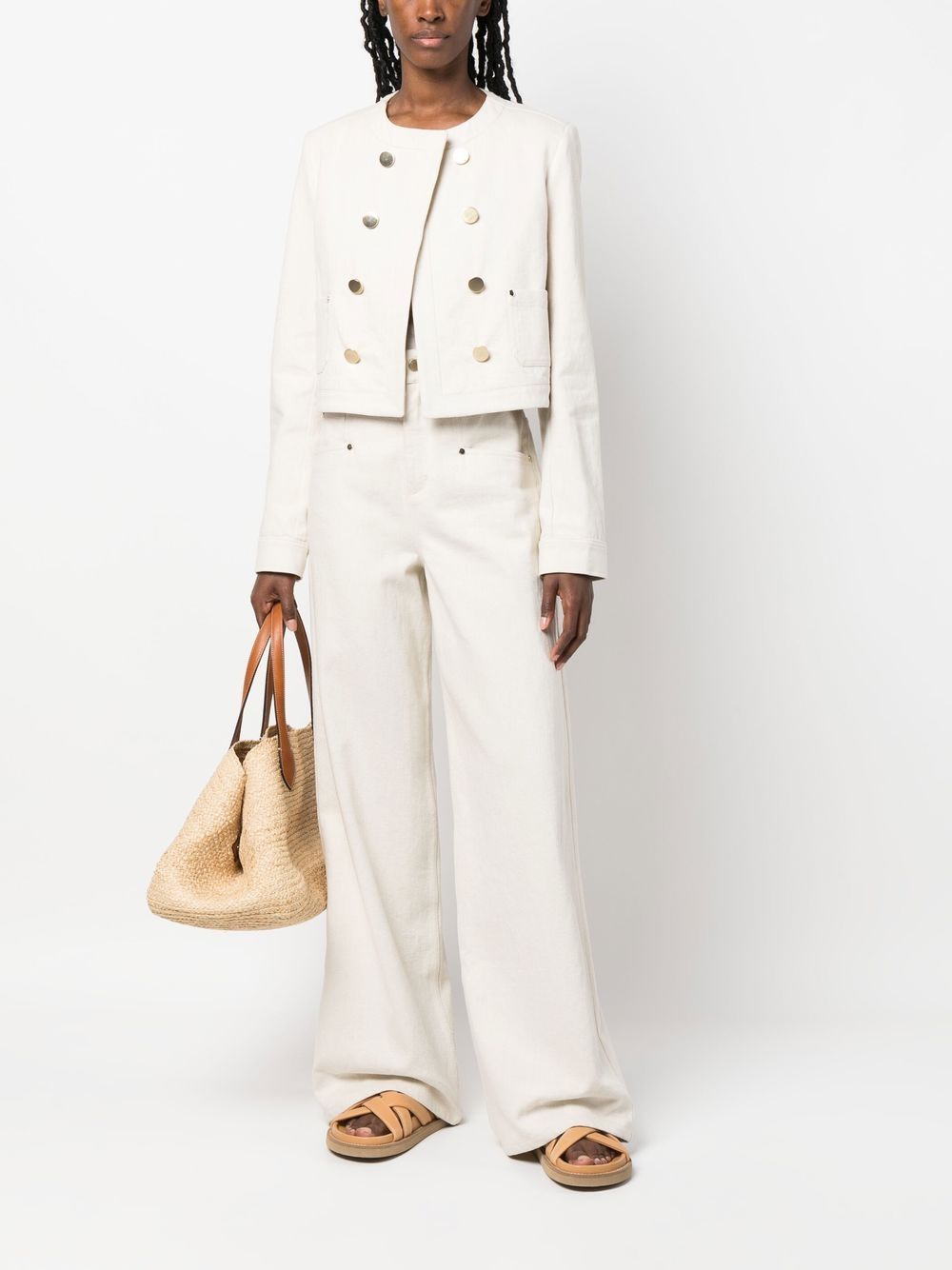 Dorothee Schumacher Button-up jack - Beige