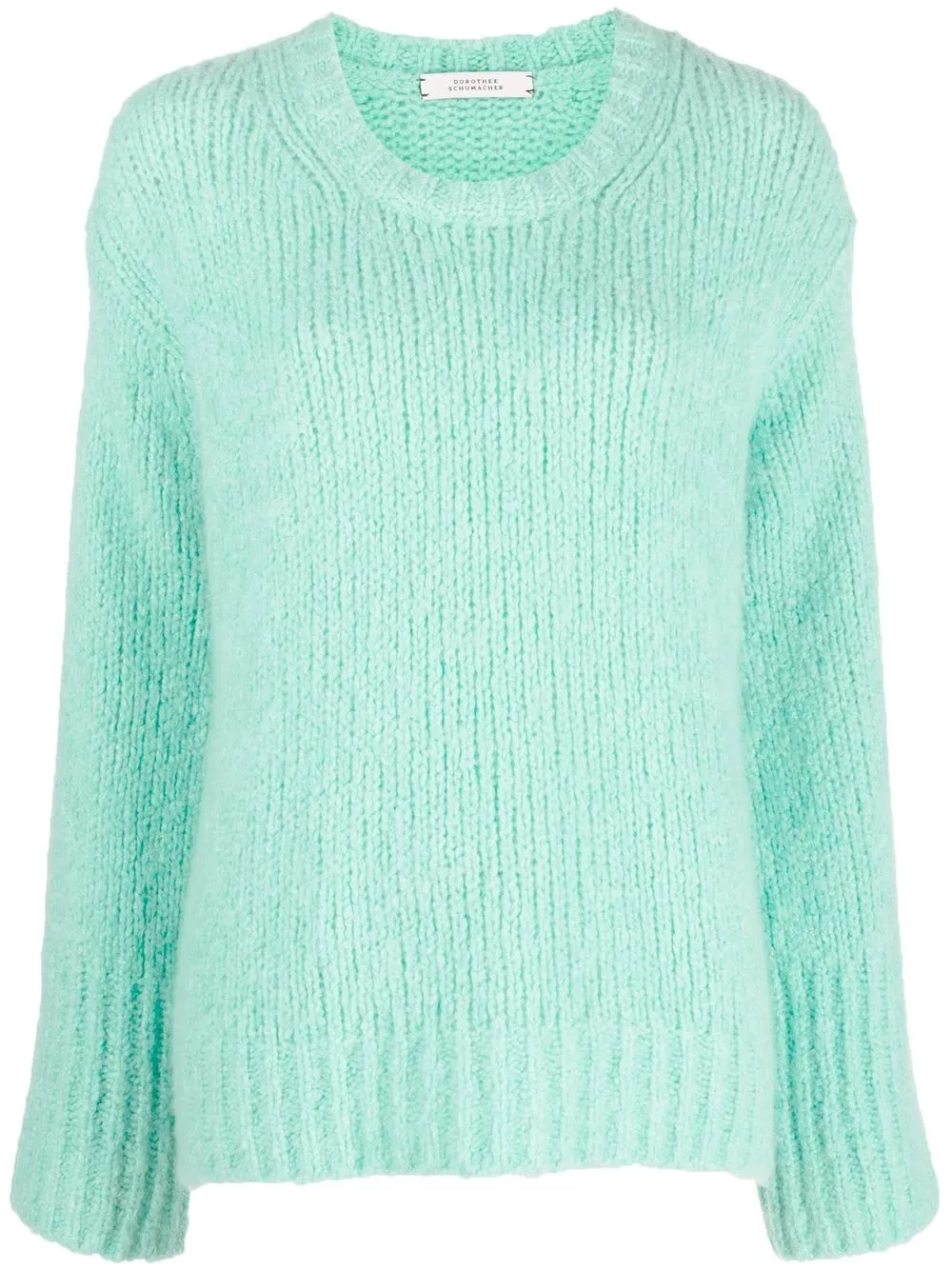 

Dorothee Schumacher cashmere-silk knitted jumper - Green