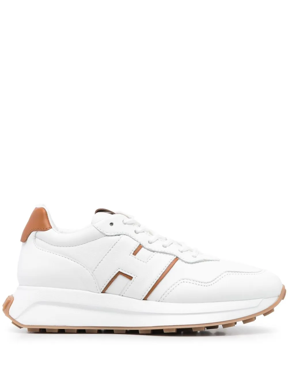 

Hogan logo-patch low-top sneakers - White