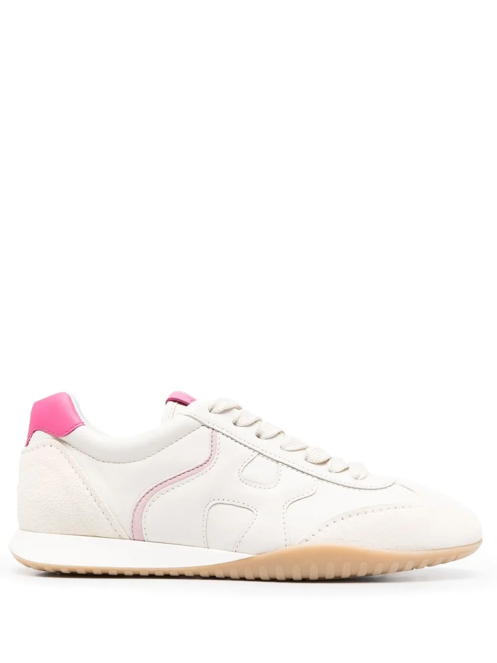 

Hogan lace-up low-top trainers - White