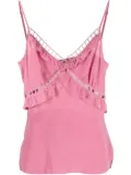 Dorothee Schumacher silk strappy vest top - Pink