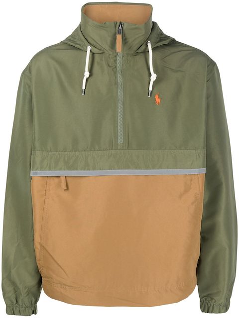 Polo Ralph Lauren embroidered-logo half-zip hoodie
